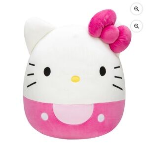 Large Hello Kitty Pink and White Plushie stuffed animal